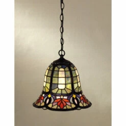 Top 10 🔔 Copper Grove Saintandre Tiffany-style 1-light Vintage Bronze Mini-pendant 🛒