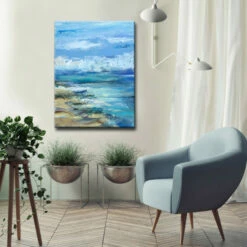 New π€© Copper Grove Coastal Shores' Canvas By Dana McMillan π