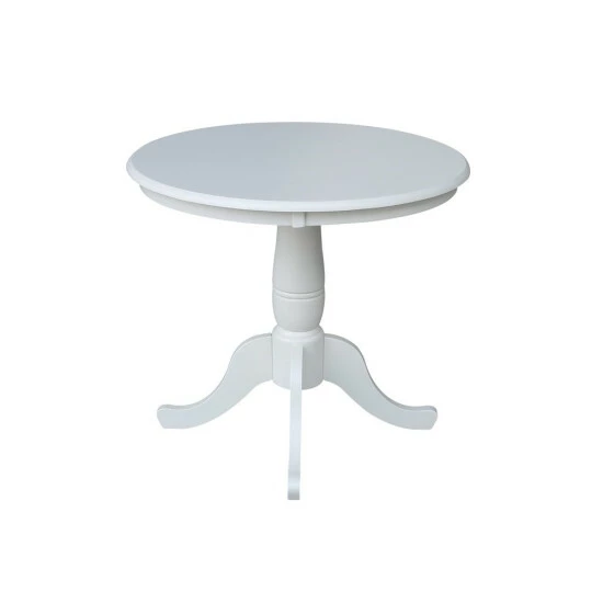 New π₯ Copper Grove Karl 36-inch Round Top Pedestal Table - 29.1"H Pecan βοΈ - Image 5