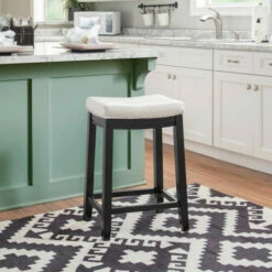 Wholesale π₯ Copper Grove Apodaca Backless White Faux Leather Seat Counter Stool - N/A π₯°