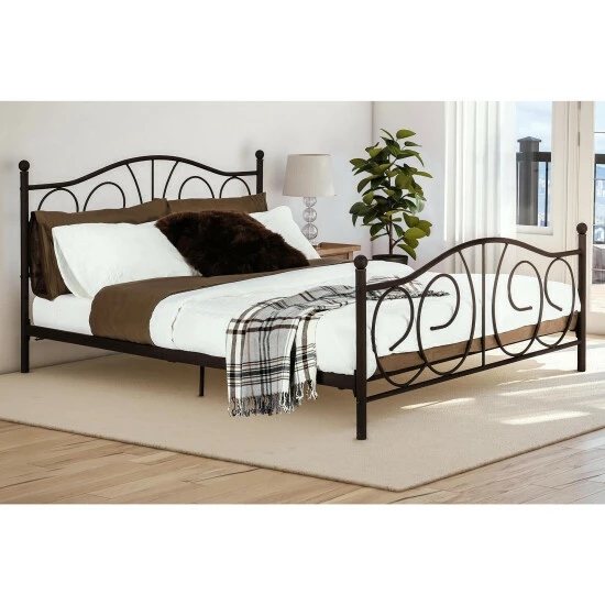 Best Pirce π Copper Grove Lobelia Bronze Victoria Queen Metal Bed β€οΈ