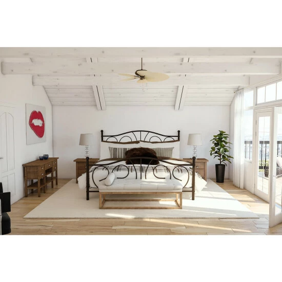 Best Pirce π Copper Grove Lobelia Bronze Victoria Queen Metal Bed β€οΈ - Image 2