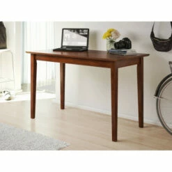 Buy 💯 Copper Grove Bedgebury Shaker Walnut Wood Writing Desk 🧨