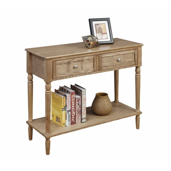 Flash Sale 🤩 Copper Grove Lantana 2 Drawer Hall Table With Shelf Driftwood/white 🧨 - Image 6