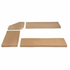 Hot Sale ⭐ Copper Grove Cupcini Beige Microfiber Cushions For Dining Nook ⌛