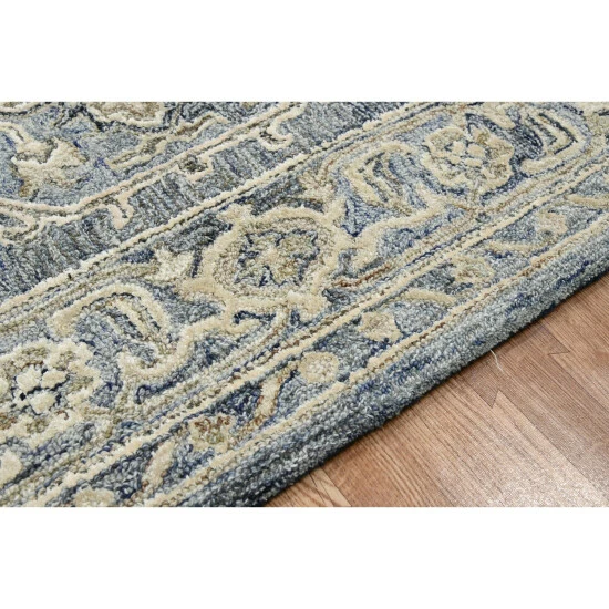 New π Copper Grove Freetown Transitional Hand-tufted Area Rug Denim 𧨠- Image 6