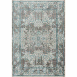 Wholesale ✨ Copper Grove Amvrosivka Turquoise Area Rug 🧨