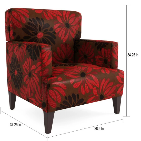 Buy β Copper Grove Ranunculus Chrysanthemum Floral Armchair Blue Sky π - Image 3