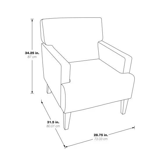 Buy β Copper Grove Ranunculus Chrysanthemum Floral Armchair Blue Sky π - Image 5