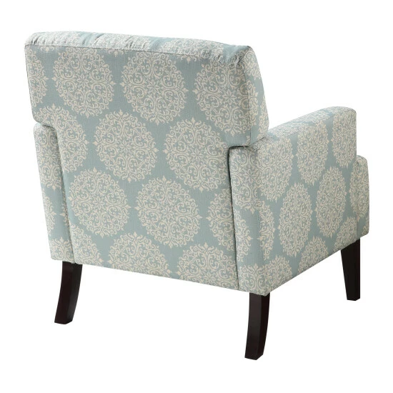 Buy β Copper Grove Ranunculus Chrysanthemum Floral Armchair Blue Sky π - Image 7