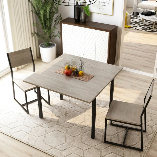 Best Pirce π Copper Grove Melnik 3-piece Two-tone Dining Table Set Natural π - Image 4