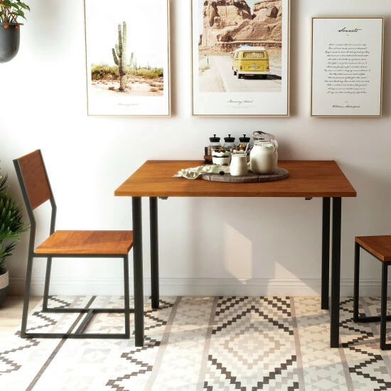 Best Pirce π Copper Grove Melnik 3-piece Two-tone Dining Table Set Natural π - Image 6