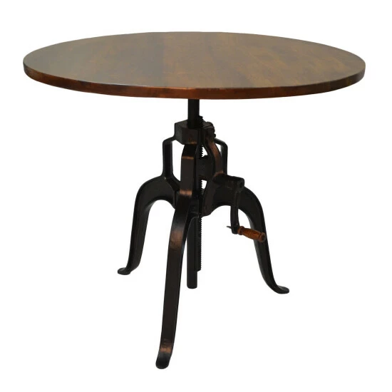 Cheapest π Copper Grove Pemberton Adjustable Crank Table - Adjustable Height β - Image 3