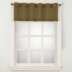 Deals 🔔 Copper Grove Speedwell Grommet Window Valance Yellow 🎁