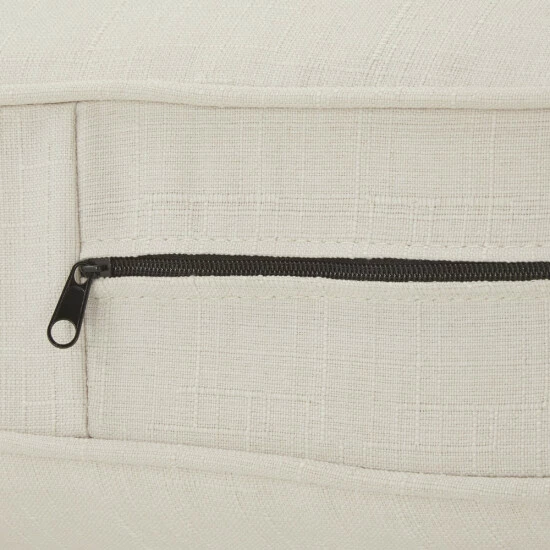 Cheap π Copper Grove Hersfeld Ivory Fabric Chair With Nailhead Trim π - Image 8