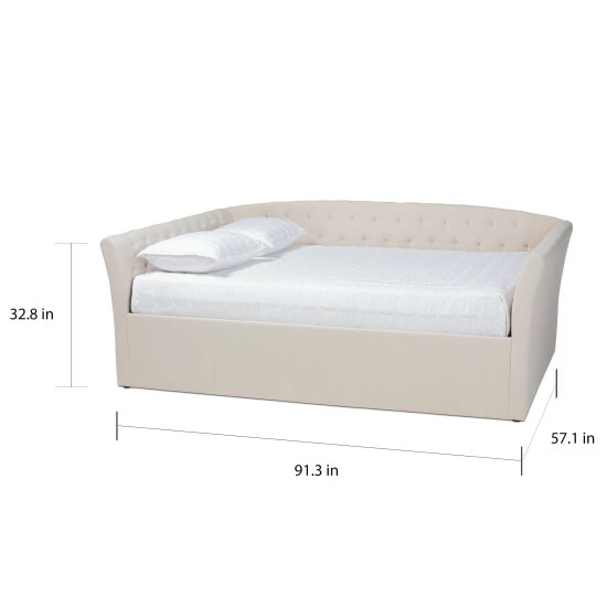 Best deal π Copper Grove Zambezi Contemporary Tufted Daybed Dark Grey π - Image 6