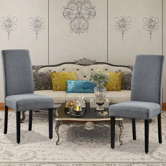 Coupon βοΈ Copper Grove Elorza Grey Upholstered Solid Wood Armless Accent Chairs (Set Of 2) - 18.5 X 18 X 36 π - Image 4