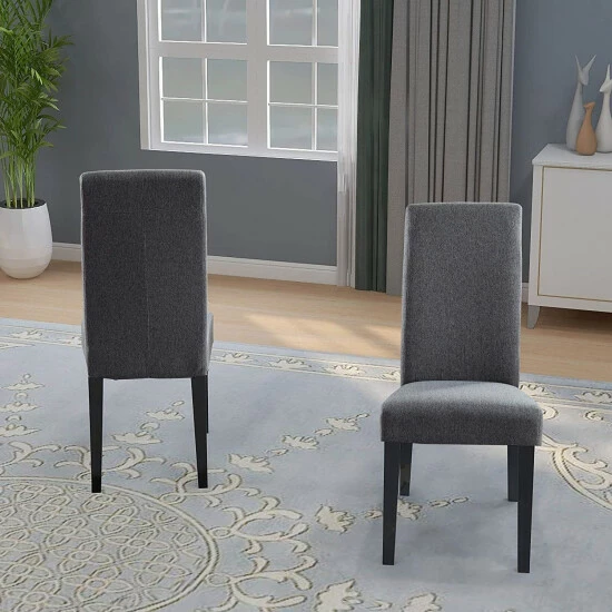 Coupon βοΈ Copper Grove Elorza Grey Upholstered Solid Wood Armless Accent Chairs (Set Of 2) - 18.5 X 18 X 36 π - Image 8