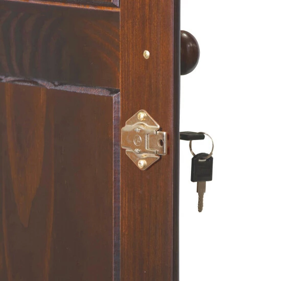 Discount π₯° 100% Solid Wood Copper Grove Caddo Grand Wardrobe Armoire White 𧨠- Image 8