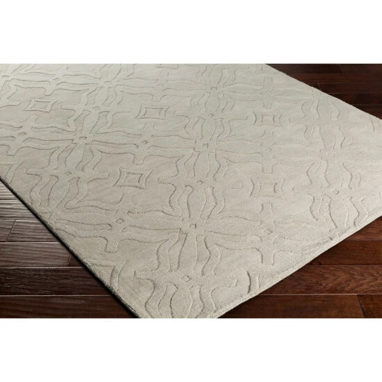 Best Sale βοΈ Copper Grove Rossferry Hand-loomed Wool Geometric Floral Area Rug Ivory π - Image 3