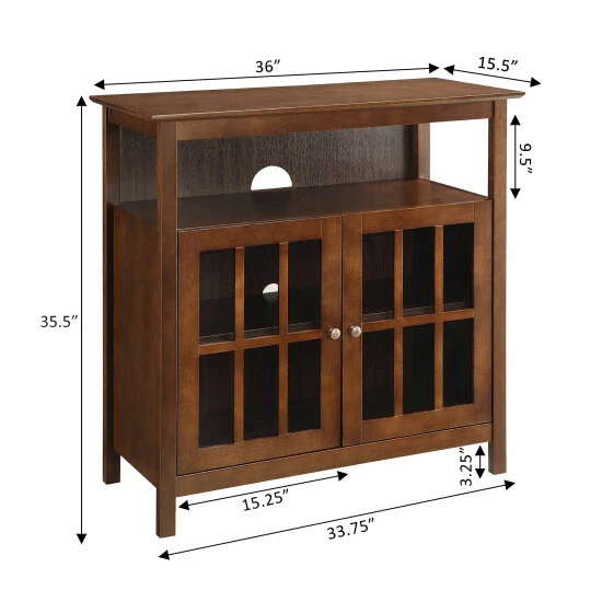 Coupon π Copper Grove Angelina 2-door TV Stand Faux Birch π - Image 4