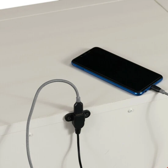 Best Sale β€οΈ Copper Grove Derbyhaven Off-white Wood 3-drawer Nightstand π - Image 5