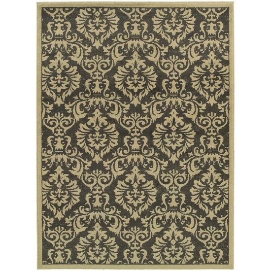 Flash Sale ❤️ Copper Grove Spirit Rock Traditional Floral Area Rug Charcoal/cream 🧨 - Image 3
