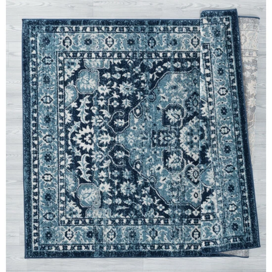Discount ✨ Copper Grove Volnov Area Rug Navy ⭐ - Image 5