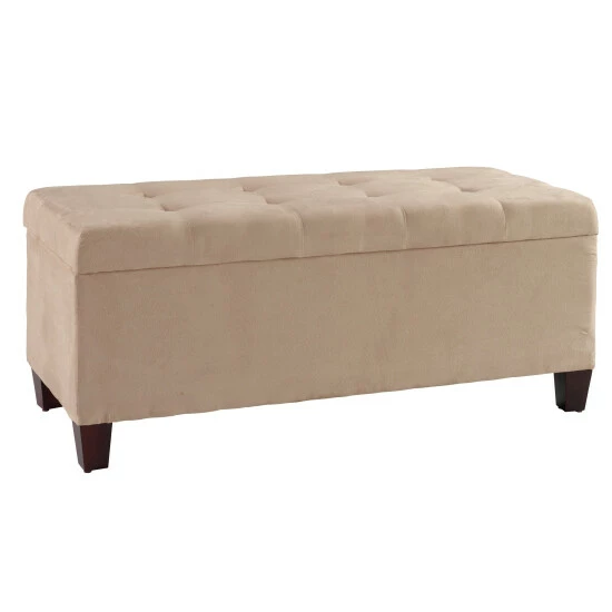 Brand new π₯ Copper Grove Rezina Flip-top Tufted Beige π Shoe Storage Ottoman β¨ - Image 3