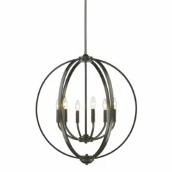 Discount 🥰 Copper Grove Zambee 6-light Chandelier In Etruscan Bronze ⌛