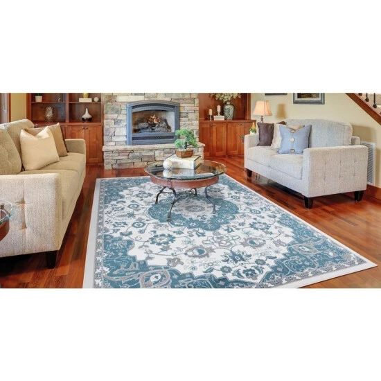 Deals π― Copper Grove Mateo Regal Grey Area Rug β - Image 8
