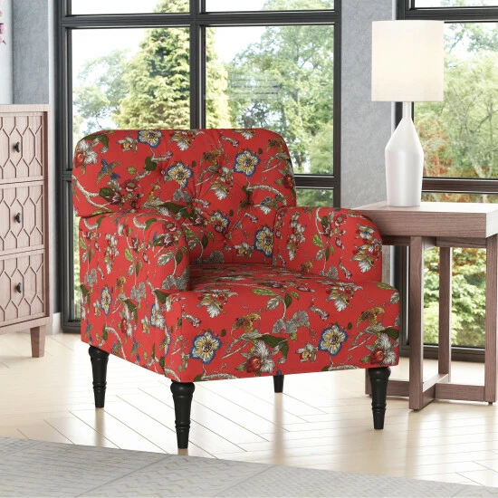 Best deal βοΈ Copper Grove Desden Button-Tufted Arm Chair Navy Blue π - Image 5