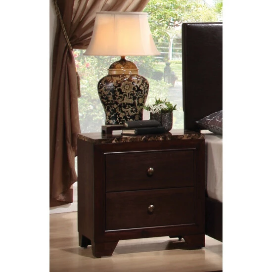 Cheap π€© Copper Grove Dartmoor Cappuccino 2-drawer Nightstand π₯°