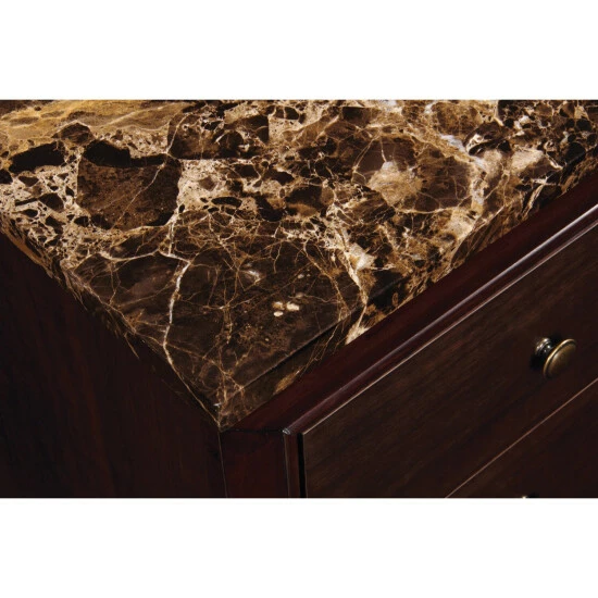 Cheap π€© Copper Grove Dartmoor Cappuccino 2-drawer Nightstand π₯° - Image 2