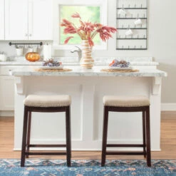 Best Pirce β¨ Copper Grove Willamette Linen Backless 26-in Counter Stool β¨