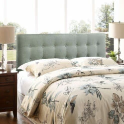 Best deal 🎉 Copper Grove Daisy Full-sized Upholstered Headboard Grey 🤩