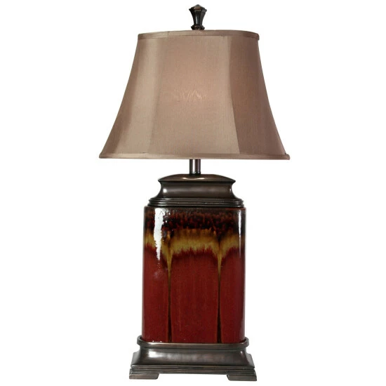 Brand new π€© Copper Grove Aristata Glazed Ceramic Table Lamp β€οΈ