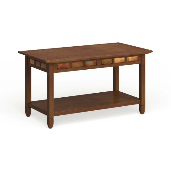 Best reviews of π― Copper Grove Ixia Rustic Oak And Slate Tile Coffee Table π§¨