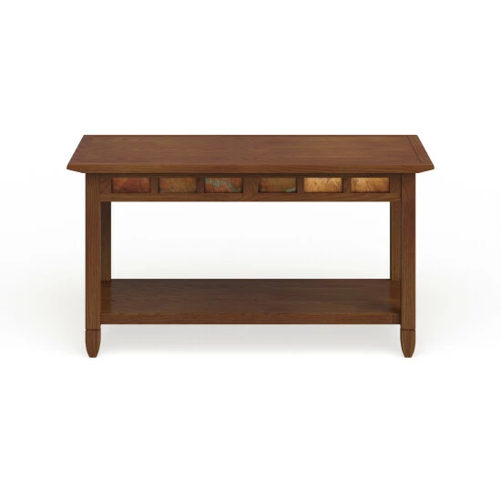 Best reviews of π― Copper Grove Ixia Rustic Oak And Slate Tile Coffee Table 𧨠- Image 2