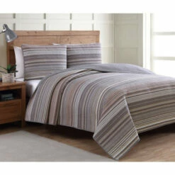 Coupon ⌛ Copper Grove Angelina Neutral Pattern Quilt Set 👍