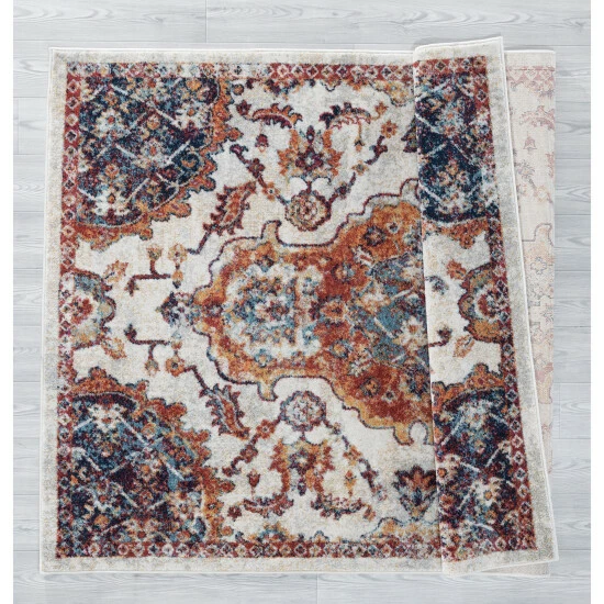 New π Copper Grove Yahotyn Area Rug Turquoise π - Image 5
