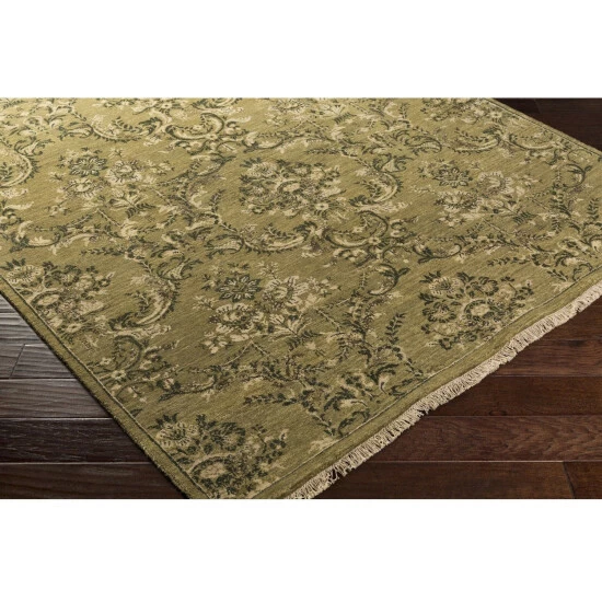 Cheap π Copper Grove Volcans Hand Knotted Indoor Area Rug Olive β€οΈ