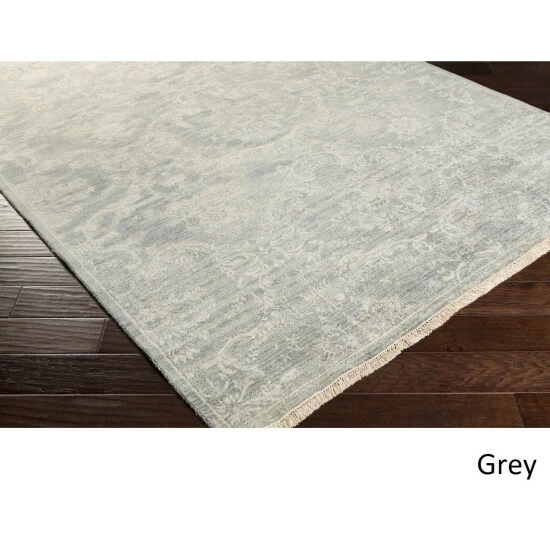 Cheap π Copper Grove Volcans Hand Knotted Indoor Area Rug Olive β€οΈ - Image 3