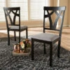 Coupon 👍 Copper Grove Cyril Contemporary Fabric Dining Chair Set Brown ❤️