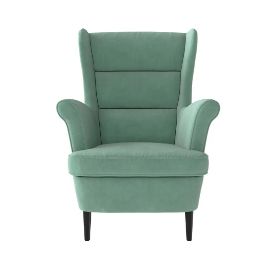 New π₯° Copper Grove Novalee Tapered Wingback Arm Chair Silver Multi Floral π - Image 7