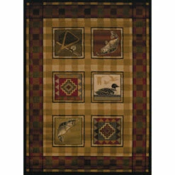 Cheap 🤩 Copper Grove Carson Fish & Bird Area Rug 👍