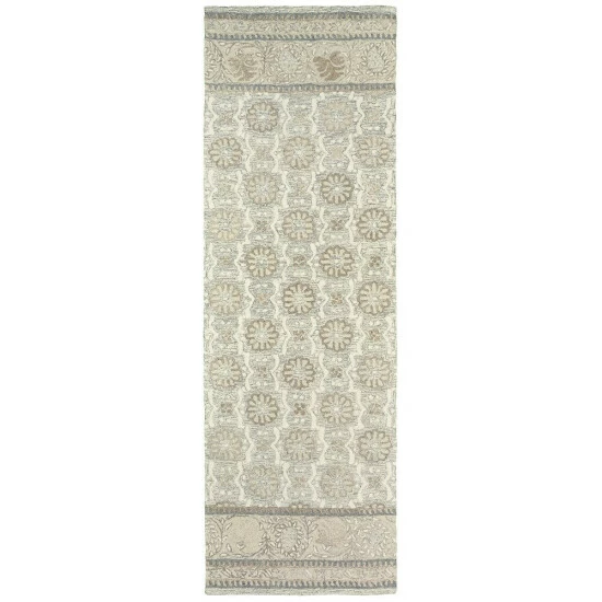 Wholesale β Copper Grove Lalemant Blooming Ash/ Sand Handcrafted Wool Area Rug Ash/sand π - Image 3