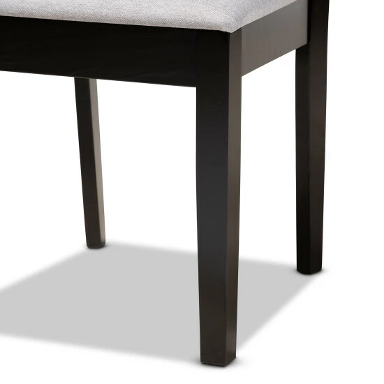 Wholesale 𧨠Copper Grove Baguia Cushioned Armless Dining Chairs (Set Of 4) Grey π - Image 6