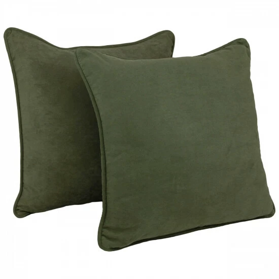 Cheapest π Copper Grove Ashley 25-inch Corded Microsuede Floor Pillow (Set Of 2) Hunter Green π - Image 3