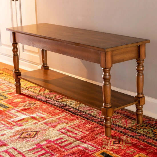 Discount π Copper Grove Aulendorf Bench With Lower Storage Shelf Dove Grey π― - Image 4